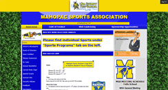 Desktop Screenshot of msasports.org